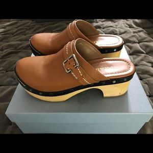 Prada studded Clogs